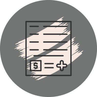 tıbbi ağ simgesi vektör illüstrasyonu