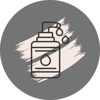 Yüz Temizleyici Simgesi, Basit İllüstrasyon