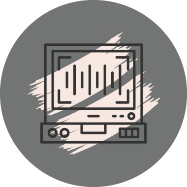 Barkod vektör resimleme modern tasarım