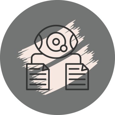  veri simgesi vektör illüstrasyon tasarımı