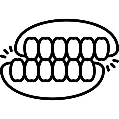 Öğütücü simgesi basit düz illüstrasyon