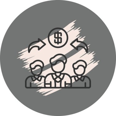 Çalışan Simgesi vektör illüstrasyon tasarımı