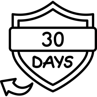 Mobil uygulamalar veya web sayfaları için 30 Gün Yaratıcı simge