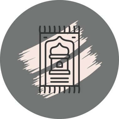Müslüman Duası Rug Web simgesi