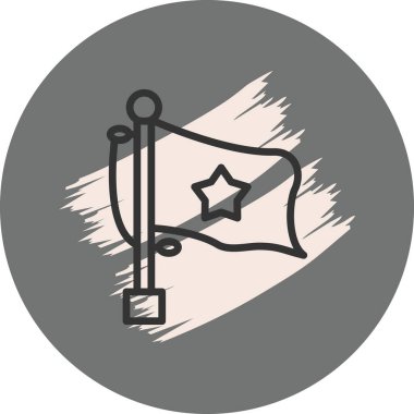 Vietnam ikonunun ulusal bayrağı, tasarım unsuru