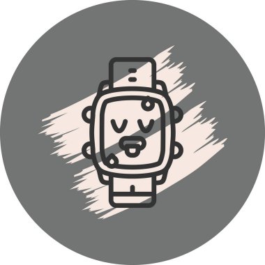 izle simge vektör çizimi tasarımı