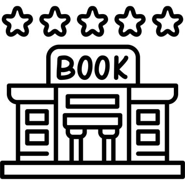 Kitap. Web simgesi basit illüstrasyon