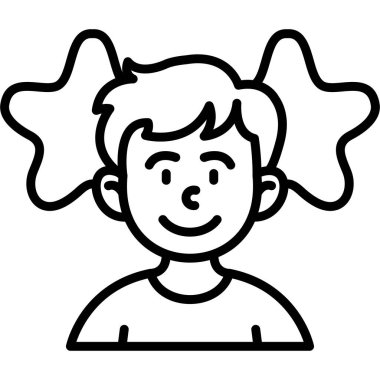 Simge vektör illüstrasyon tasarımını gözden geçir