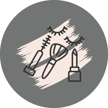 Fırça, rimel, ruj gibi makyaj araçları