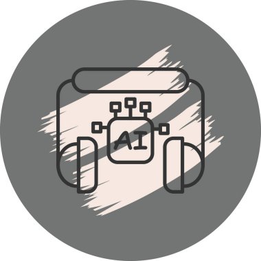 Müşteri Hizmeti Simgesindeki Al, vektör illüstrasyonuName