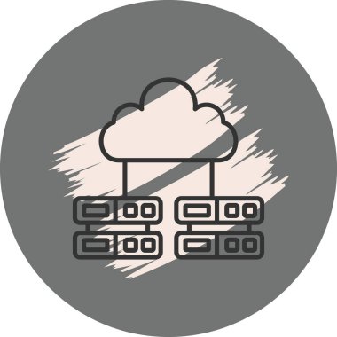  veri simgesi vektör illüstrasyon tasarımı