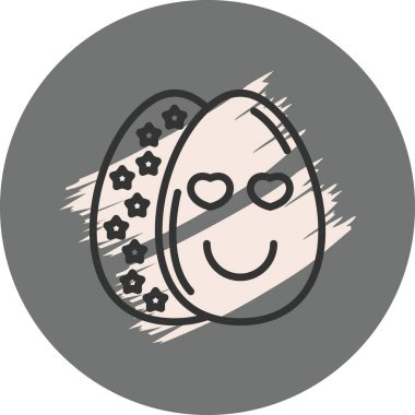 Gülen Kalpler Yüzlü Paskalya Yumurtası