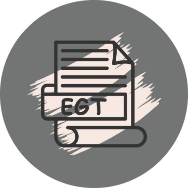 vektör dosya biçimi simgesi