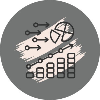 vektör seo simgesi, trend görünüm tasarımı