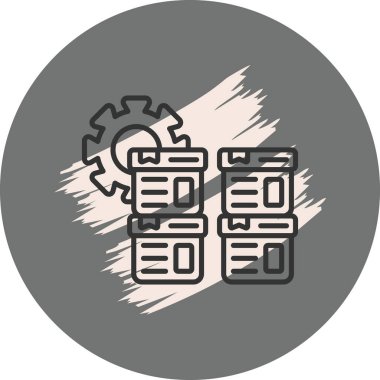 Vektör ayarı Simge illüstrasyonu