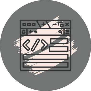 seo modern simgesinin vektör illüstrasyonu