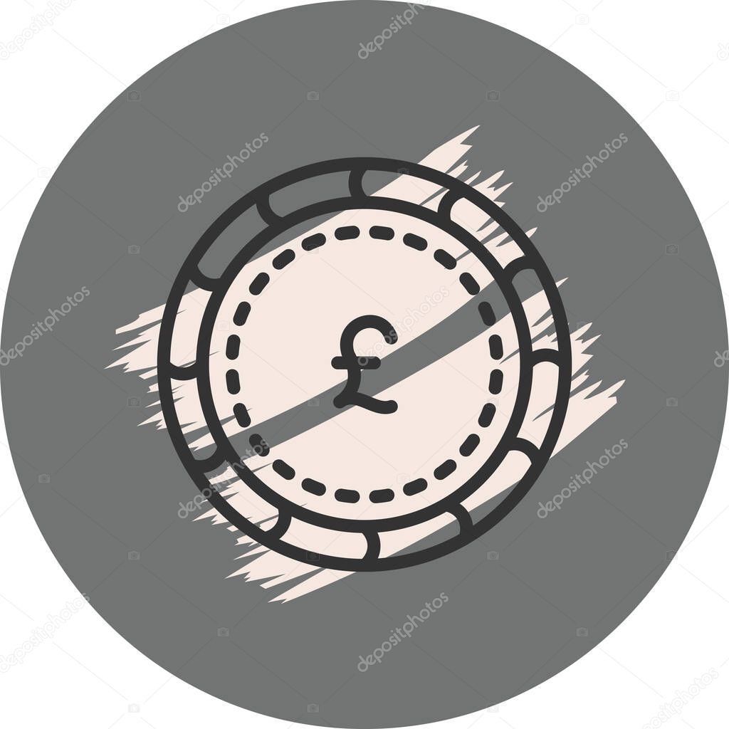 Pound Sterling Icon,  finance symbol