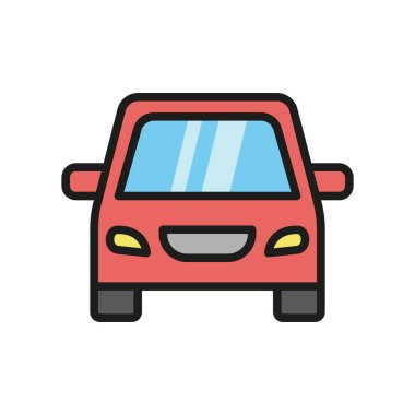 Araba simgesi tasarım şablonları basit ve modern konsept