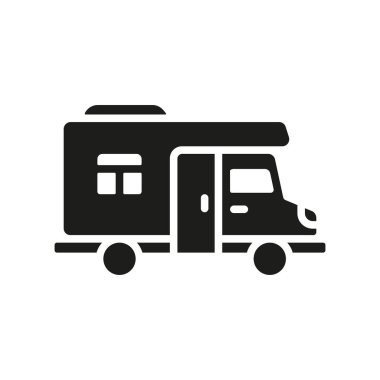 Motorlu ev ikonu vektör tasarım şablonları basit ve modern konsept