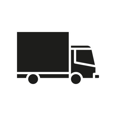 Kamyon simgesi tasarım şablonları basit ve modern konsept