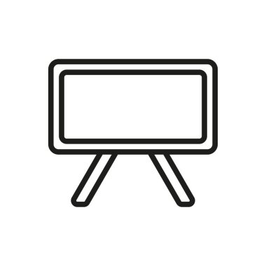 Karatahta simgesi vektör tasarım şablonları basit ve modern konsept