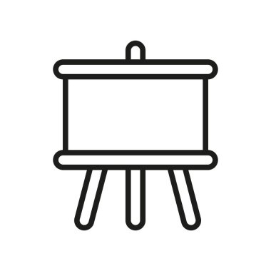 Karatahta simgesi vektör tasarım şablonları basit ve modern konsept