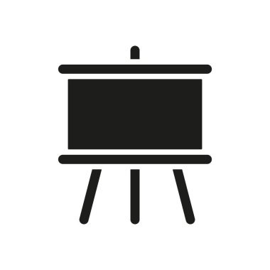 Karatahta simgesi vektör tasarım şablonları basit ve modern konsept