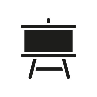 Karatahta simgesi vektör tasarım şablonları basit ve modern konsept