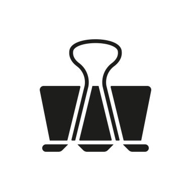 Bulldog klipsi vektör tasarım şablonları basit ve modern konsept