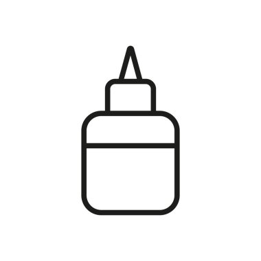 Yapıştırıcı simgesi tasarım şablonları basit ve modern konsept