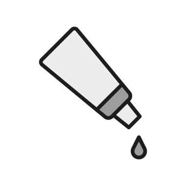 Yapıştırıcı simgesi tasarım şablonları basit ve modern konsept