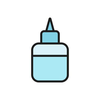 Yapıştırıcı simgesi tasarım şablonları basit ve modern konsept