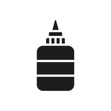 Yapıştırıcı simgesi tasarım şablonları basit ve modern konsept