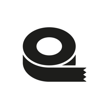 Teyp simgesi vektör tasarımı şablonları basit ve modern konsept