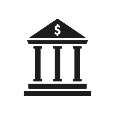 Banka kupa ikonu vektör tasarımı şablonları basit ve modern konsept grafiği