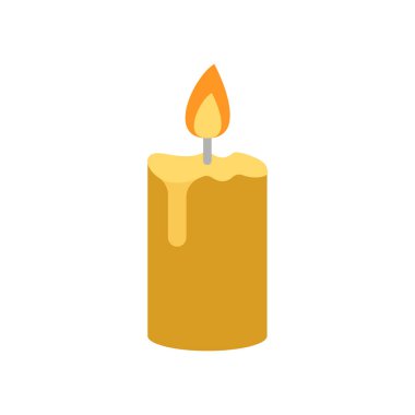 Mum simgesi vektörü temel tasarım basit ve modern konsept grafiği