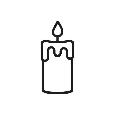 Mum simgesi vektörü temel tasarım basit ve modern konsept grafiği