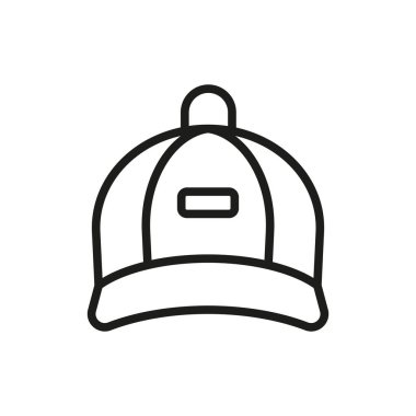 Cap simge vektör tasarımı şablonları basit ve modern konsept