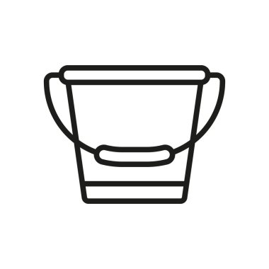 Kova simgesi tasarım şablonları basit ve modern konsept