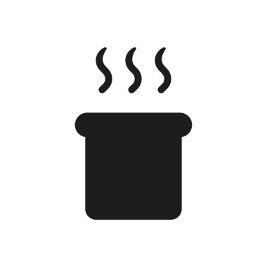 Ekmek simgesi tasarım şablonları basit ve modern konsept