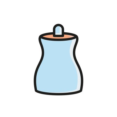 Kutu simgesi vektör tasarımı şablonları basit ve modern konsept