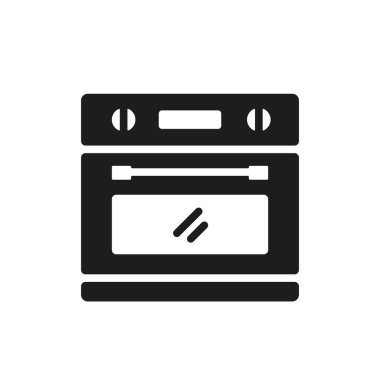 Fırın simgesi vektör tasarımı şablonları basit ve modern konsept