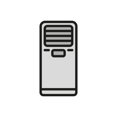 Klima ikonu vektör tasarım şablonları basit ve modern konsept