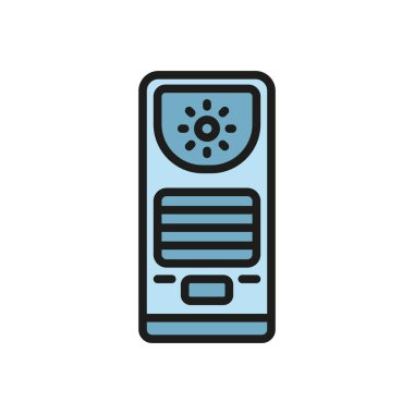 Klima ikonu vektör tasarım şablonları basit ve modern konsept