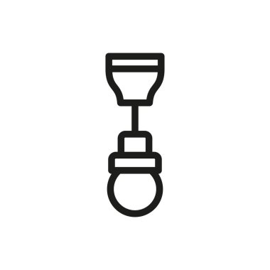 Tavan lambaları simge vektör tasarım şablonları basit ve modern konsept