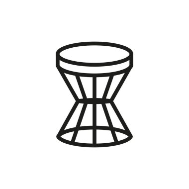 Sehpa simgesi tasarım şablonları basit ve modern konsept