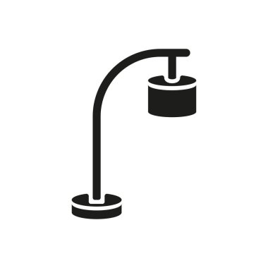 Yer lambası ikonu vektör tasarım şablonları basit ve modern konsept