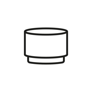 Osmanlı koltuğu ikon tasarım şablonları basit ve modern