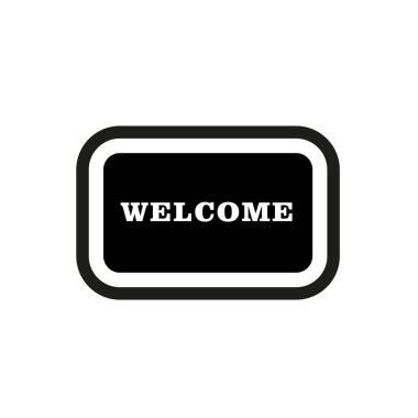 Rug simge vektör tasarımı şablonları basit ve modern konsept