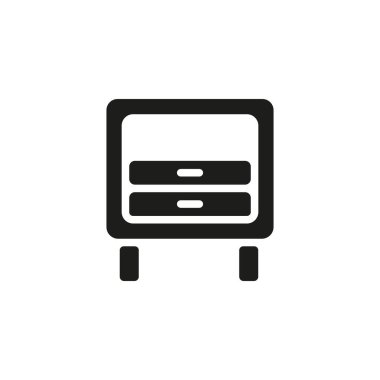 Yan tablo ikon vektör tasarım şablonları basit ve modern konsept